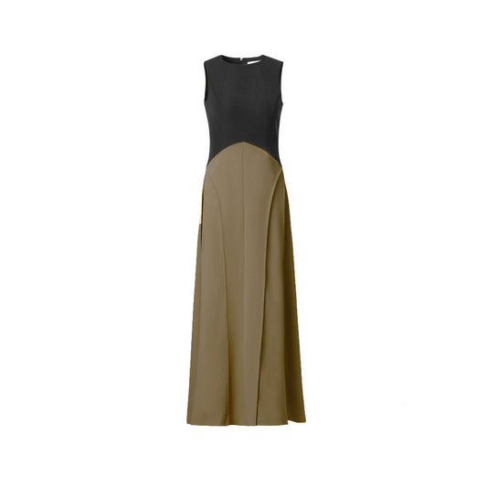 Falda Larga Elegante Ceñida a la Cintura para Mujer - Image 2