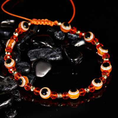 Pulsera Ajustable con Cristales de Ojo Turco - Image 3