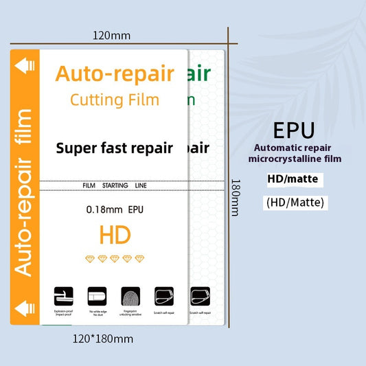 Protector de Pantalla TPU Universal con Máquina de Corte - Ultra Transparente - Image 2