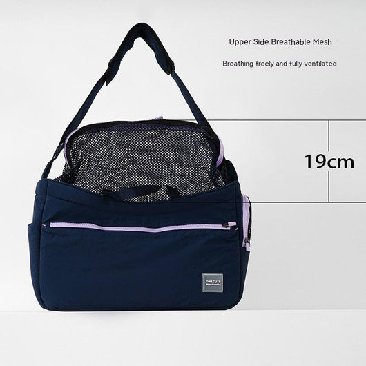 Mochila Transportadora de Malla para Gatos - Bolsa Bandolera Portátil Four Seasons - Image 14