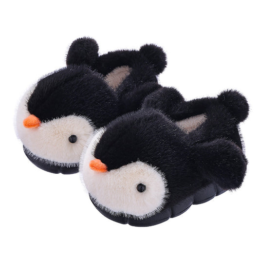 Pantuflas Térmicas Pingüino Esponjosas para Niños y Niñas - Image 4