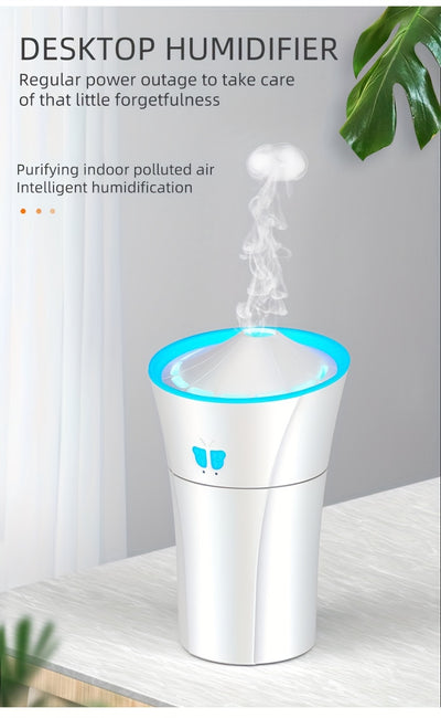 Humidificador de Auto con Luz LED Aromático y Purificador de Aire - Image 6