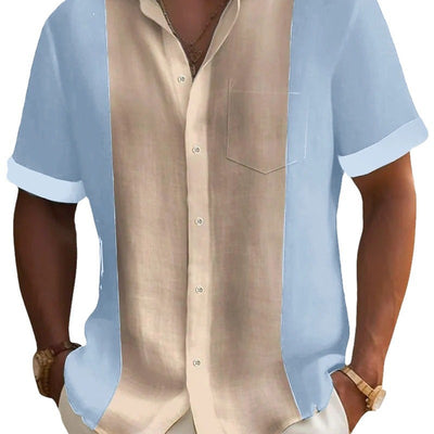 Camisa Casual Manga Corta Slim Fit para Hombre - Image 5