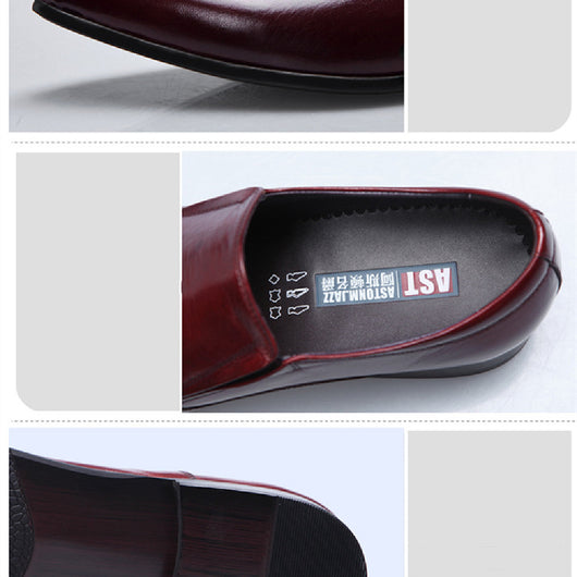 Zapatos Oxford Puntiagudos Británicos para Hombre - Image 7