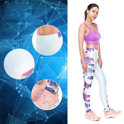 Leggings Deportivos Estampados para Yoga - Image 11
