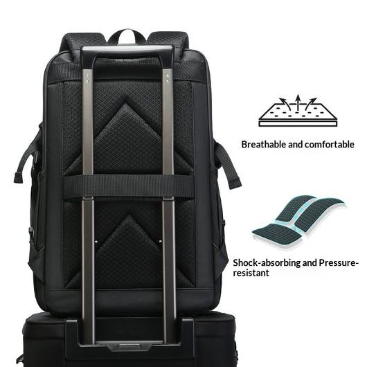 Mochila de Viaje de Gran Capacidad para Hombre - Aventuras al Aire Libre - Image 4