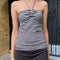 Chaleco Vintage Rayas Americanas con Tirantes Ajustables