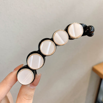 Pinza Plátano Jumbo de Perla para Cabello Largo - Image 12