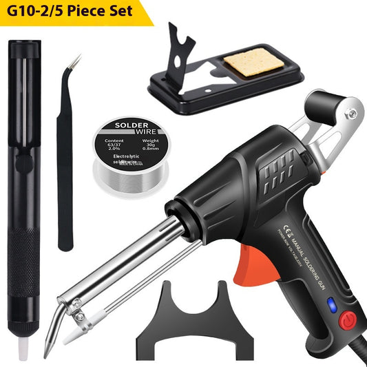 Kit Profesional de Soldadura con Pistola y Luz LED - Image 2