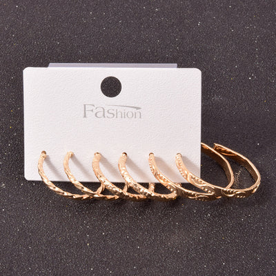 Set de Aretes Cuadrados en Aleación Metálica - Image 28