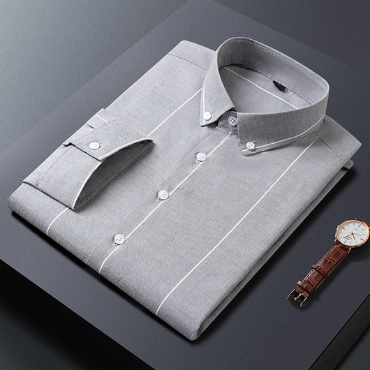 Camisa Rayada para Hombre Estilo Verano Tela Ligera - Image 9