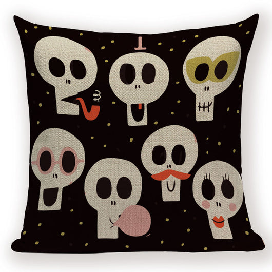Funda de Cojín Halloween Explosivo con Diseño Impactante - Image 19