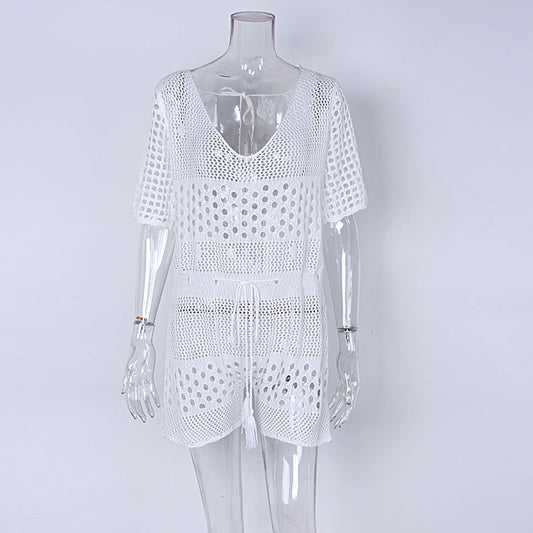 Traje de Baño Tejido para Mujer con Cobertura Integral