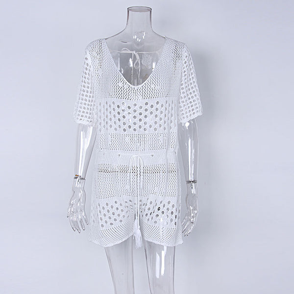 Traje de Baño Tejido para Mujer con Cobertura Integral