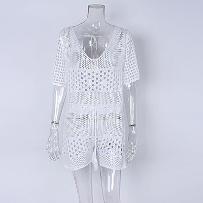 Traje de Baño Tejido para Mujer con Cobertura Integral