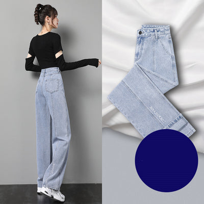 Pantalones Anchos Sueltos de Corte Recto para Mujer - Image 13