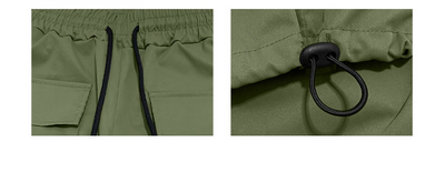Pantalones Casuales Talla Grande Corte Recto Secado Rápido - Image 10