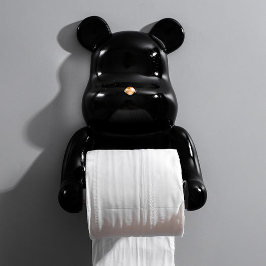 Dispensador de Papel Higiénico con Estatua Decorativa de Animal - Image 7