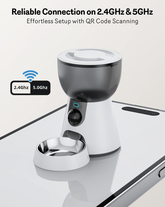 Comedero Automático para Gatos con Cámara 1080P, Visión Nocturna y WiFi 5G - Image 4