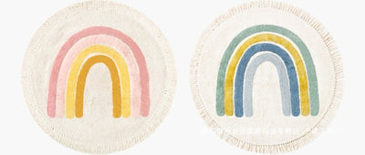 Tapete Redondo con Borlas para Cuarto Infantil - Image 20