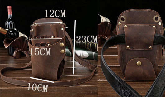 Bolsa de Cintura para Peluquería en Cuero Personalizado - Image 7