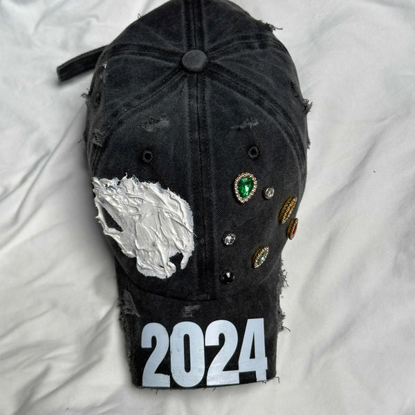 Gorra de Béisbol Vintage Lavada Talla Grande