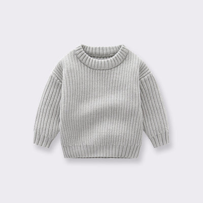 Abrigo Tejido Suelto para Niños y Niñas - Otoño e Invierno - Image 6