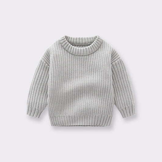 Abrigo Tejido Suelto para Niños y Niñas - Otoño e Invierno - Image 6