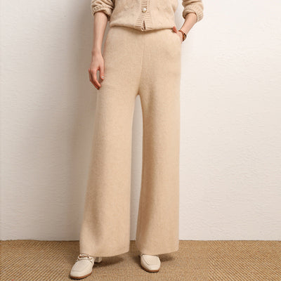 Pantalones Rectos Casuales de Temperamento Elegante para Mujer - Image 13