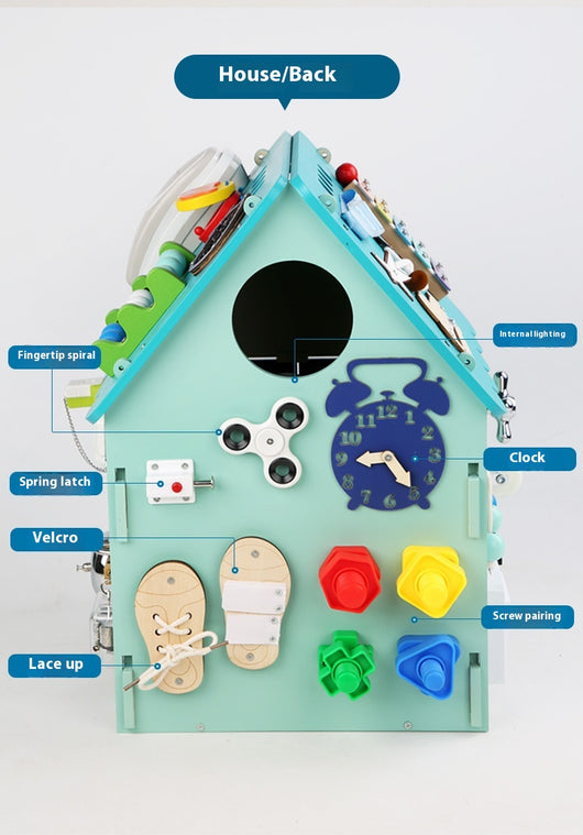 Casa Ocupada Montessori - Juguete Educativo DIY para Bebés y Niños Pequeños - Image 11