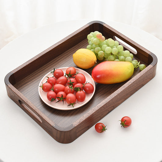 Bandeja Rectangular de Nogal para Café y Comedor - Image 10