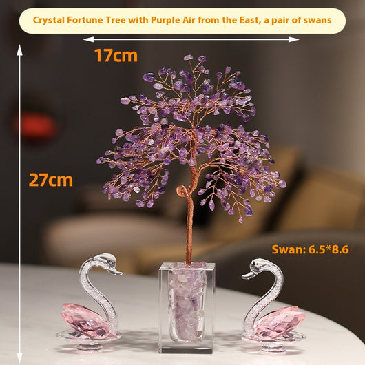 Mueble Decorativo Cisne de Cristal para TV, Vino y Mesita de Noche - Image 11