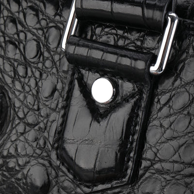 Bolsa de Viaje Ejecutiva en Cuero Cocodrilo para Hombre - Image 9