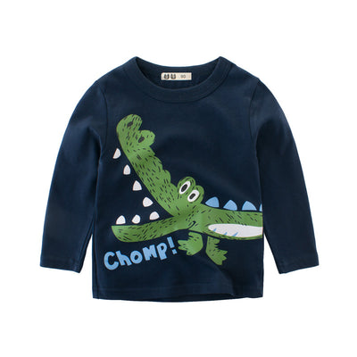 Camiseta Térmica Infantil de Manga Larga Estilo Coreano para Niños - Image 7
