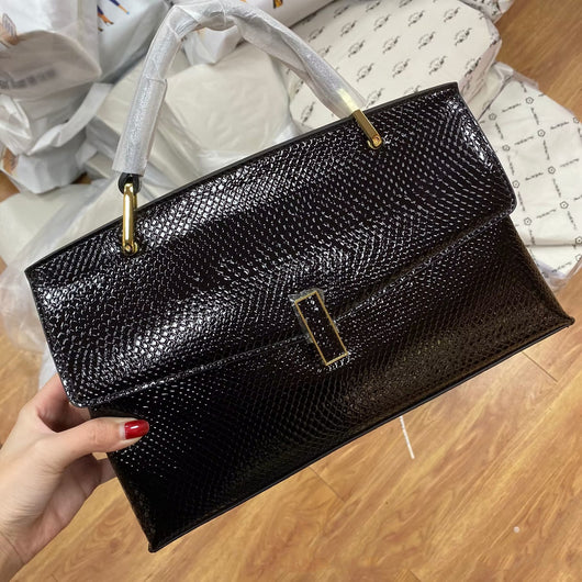 Bolso Bandolera Efecto Cocodrilo y Serpiente con Gran Capacidad - Image 8