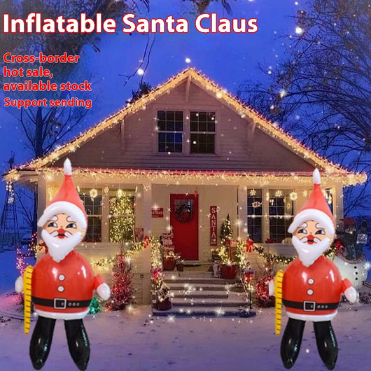 Papá Noel Inflable de PVC - Decoración Navideña Gigante - Image 11