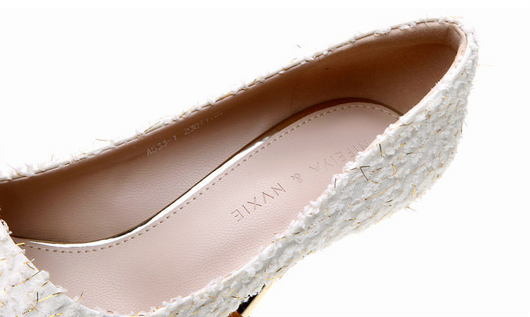 Tacones Blancos Stiletto de Punta Fina para Mujer - Image 16