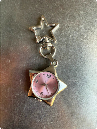 Reloj Pentágrama Elegante con Llavero Trébol - Image 5