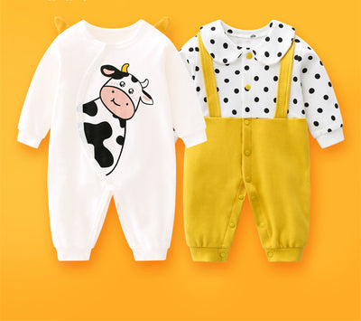 Conjunto de 2 Piezas Mameluco Manga Larga para Bebé Recién Nacido Verano - Image 19