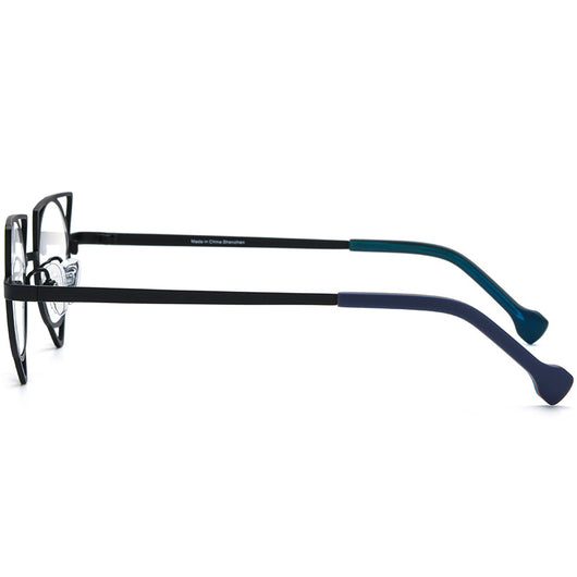 Gafas Graduadas Cat-eye Titanio Ultraligero con Lentes de Color - Image 3