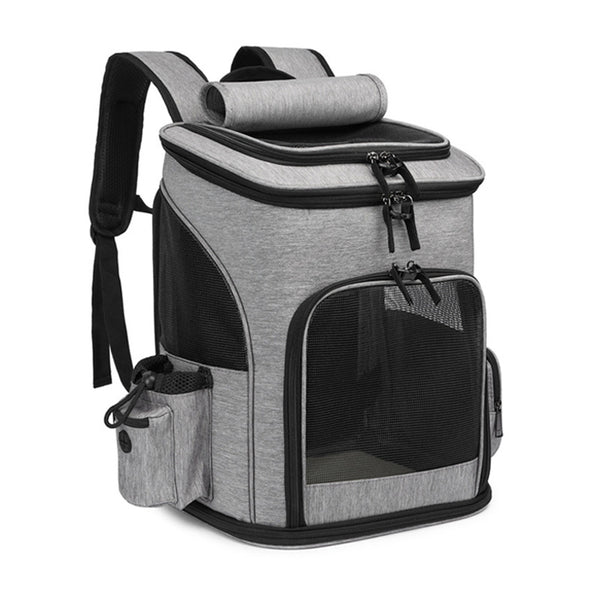 Mochila Transportadora Extensible para Mascotas - Gran Capacidad