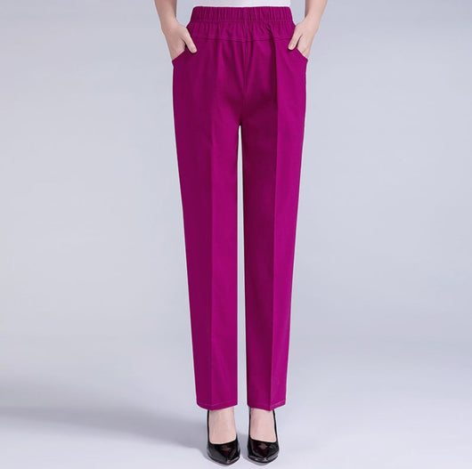 Pantalones Ligeros para Mujeres Maduras - Comodidad Fresca para Verano - Image 14