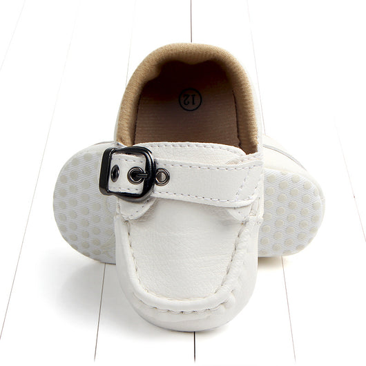Zapatos Suavitos para Bebés con Cierre de Botón - Zapatos de Peas para Niños Pequeños - Image 12