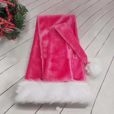 Gorro Navideño Extralargas Papá Noel Felpa Blanca para Disfraz y Decoración - Image 21