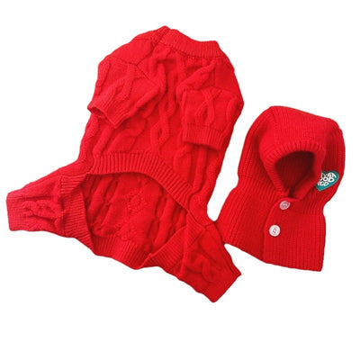Suéter Tejido Cálido para Mascotas - Abrigo de Invierno y Otoño - Image 5