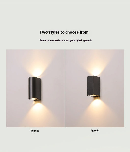 Lámpara LED Impermeable para Exterior - Diseño Moderno para Pasillos y Salas - Image 12