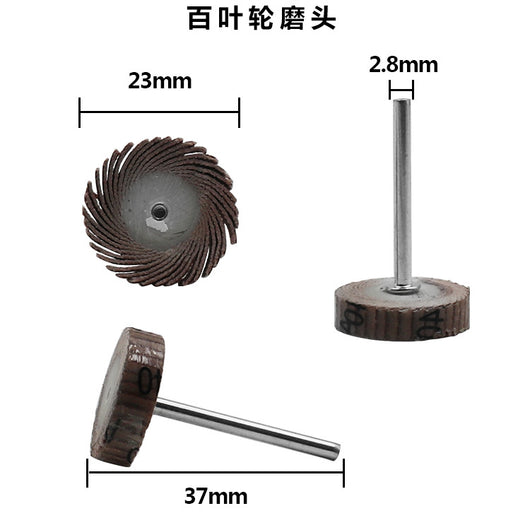 Kit Completo de Cabezal Abrasivo T para Pulido, Limpieza y Desbarbado de Metales y Jade - Image 13