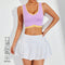 Top Deportivo para Mujer con Espalda Descubierta, Tirantes de Yoga y Soporte Absorbente