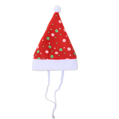 Gorro Navideño Multicolor a Rayas para Mascotas - Image 31