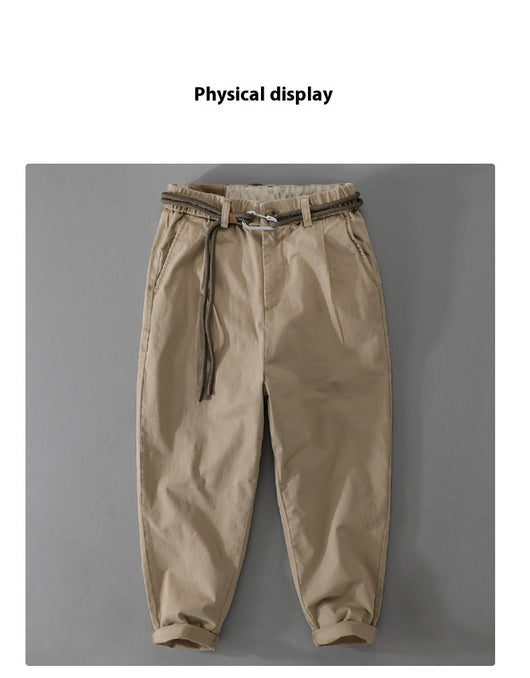 Pantalones Overol Japoneses Holgados para Hombre - Image 10